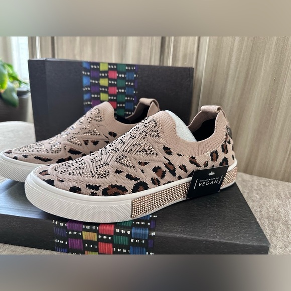 Bernie Mev Gardenia Blush Rose Gold Sneakers - Picture 3 of 8